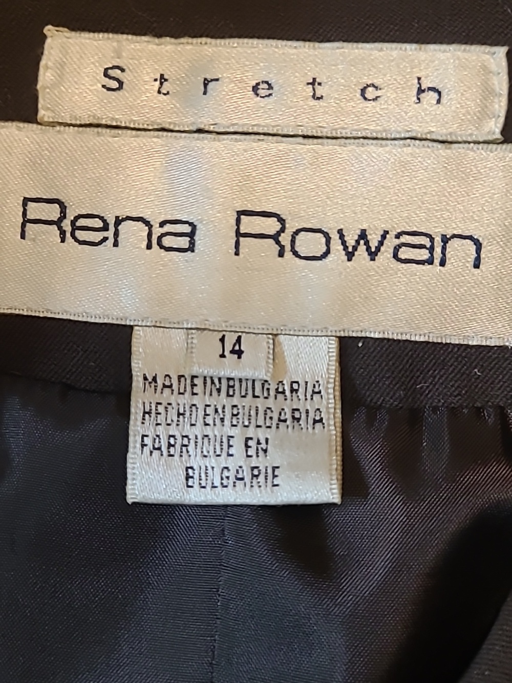 Vtg. Rena Rowan Blazer - Picture 5 of 6